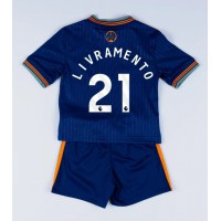 Newcastle United Tino Livramento #21 Fotballklær Tredjedraktsett Barn 2025-26 Kortermet (+ korte bukser)